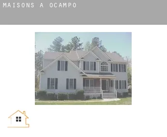 Maisons à  Ocampo