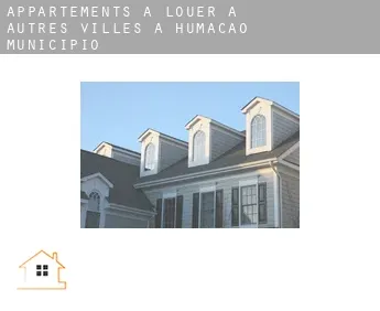 Appartements à louer à  Autres Villes à Humacao Municipio