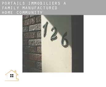 Portails immobiliers à  Family Manufactured Home Community